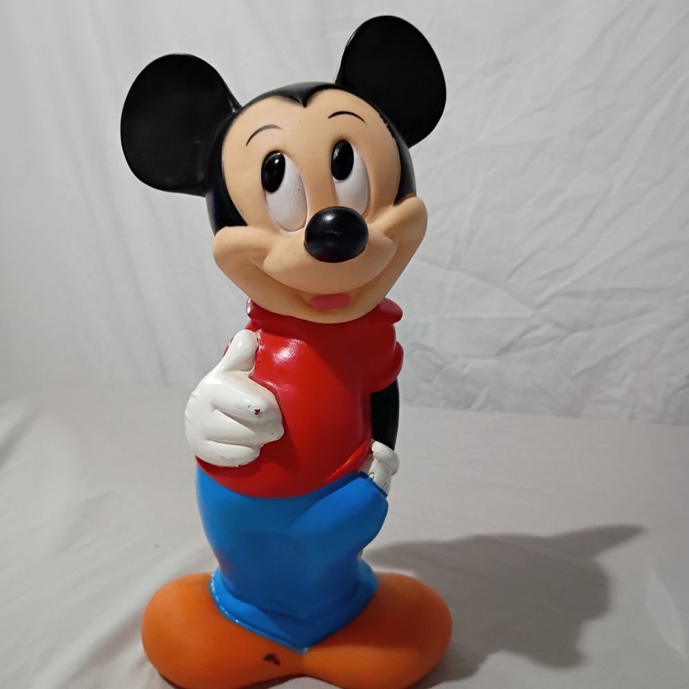 Vintage 70s Mickey Mouse Coin Bank